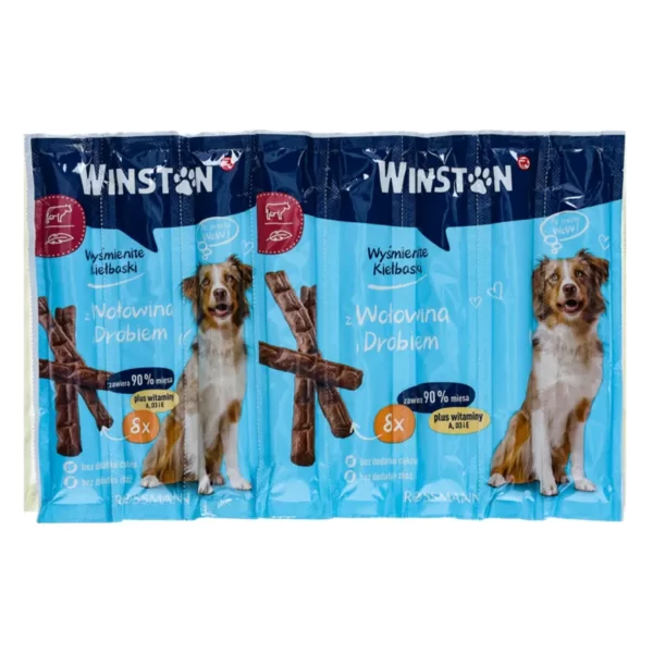 تشویقی مدادی سگ وینستون با طعم گوساله و مرغ - بسته 8 عددی