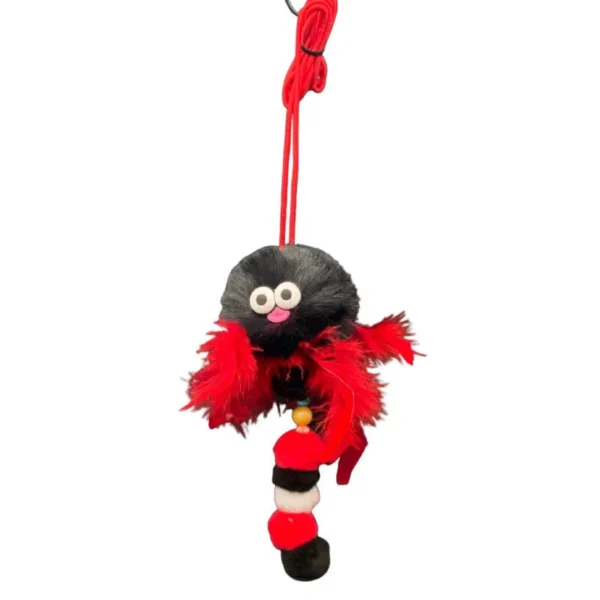 اسباب بازی گربه مدل آویز چسبان طرح شاپرک