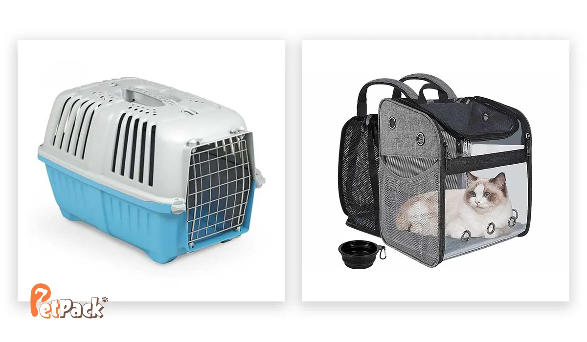 ملزومات گربه (باکس حمل گربه)